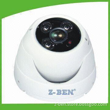 3-piece Dot-matrix Weatherproof IR Camera with High-power IR LEDs and 650TVL Horizontal Resolution